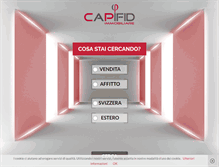 Tablet Screenshot of capifidimmobiliare.com